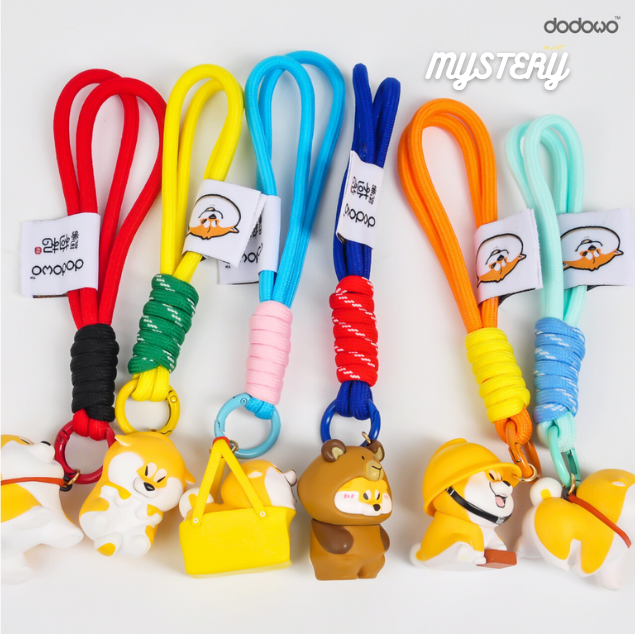 Gouqi Puppy Crossing keychain