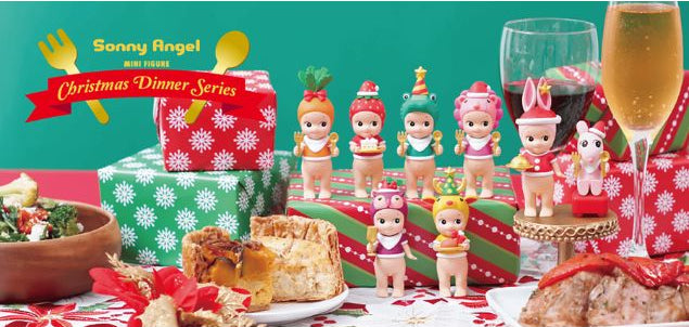 Sonny Angel minifigure Christmas Dinner Series