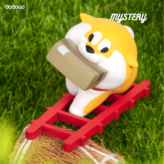 Gouqi Puppy Crossing keychain