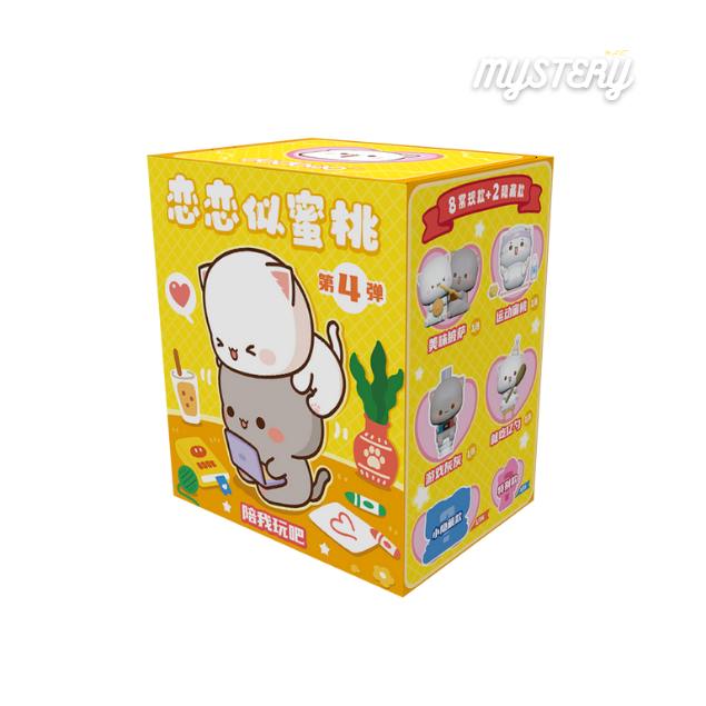 Mitao Cat Love Like Peach Season 4 Blind Box