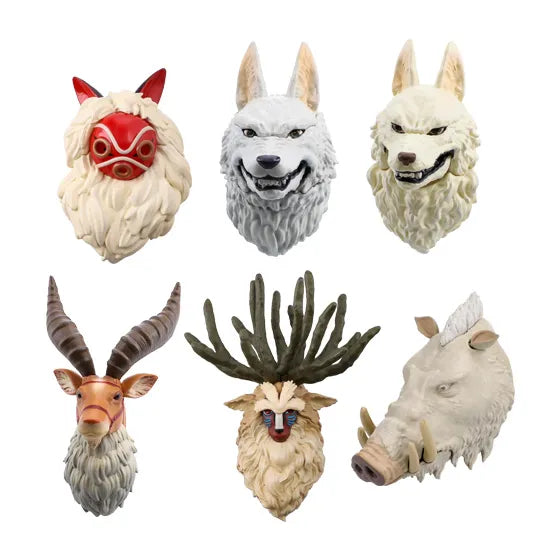 Princess Mononoke Face Magnet Blind Box "Princess Mononoke", Benelic Magnet