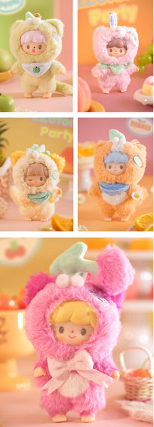 【Celebrity-Loved】FINDING UNICORN zZoton My Little Cat . Fruit Party Series Blind Box