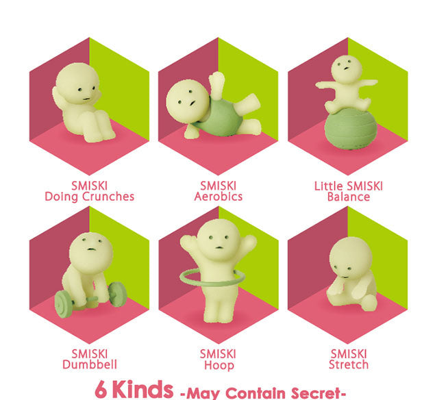 Smiski Exercising Series Blind Box