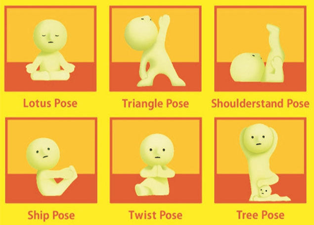 Smiski Yoga Series Blind Box