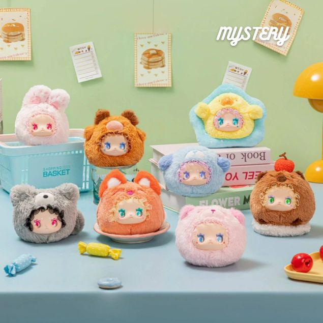 RUA RUA ZOO Vinyl Face Plush Keychain blind box
