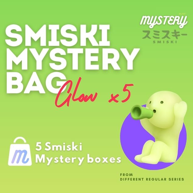 Smiski Mystery Bag Discover Edition (Glow x 5)