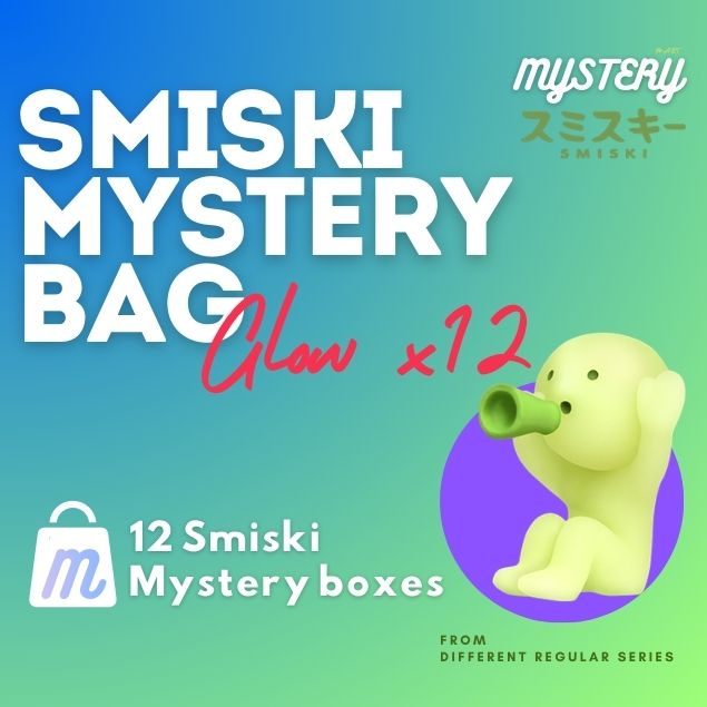 Smiski Mystery Bag 12 series collector Edition (Glow x 12)