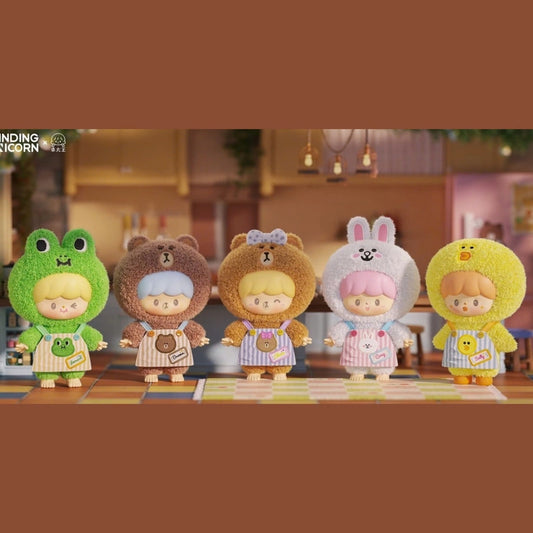 zZoton x LINEFRIENDS My Best Friends Series Plush Blind Box