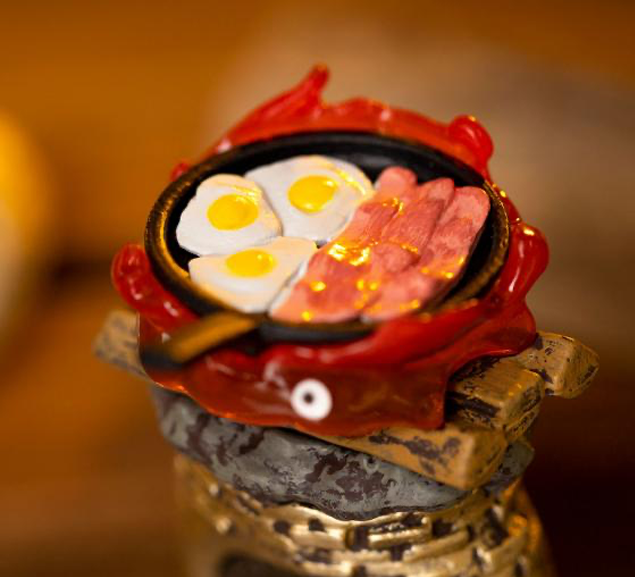 Howl's Moving Castle Kazaring Calcifer Box of 6 Random Figures